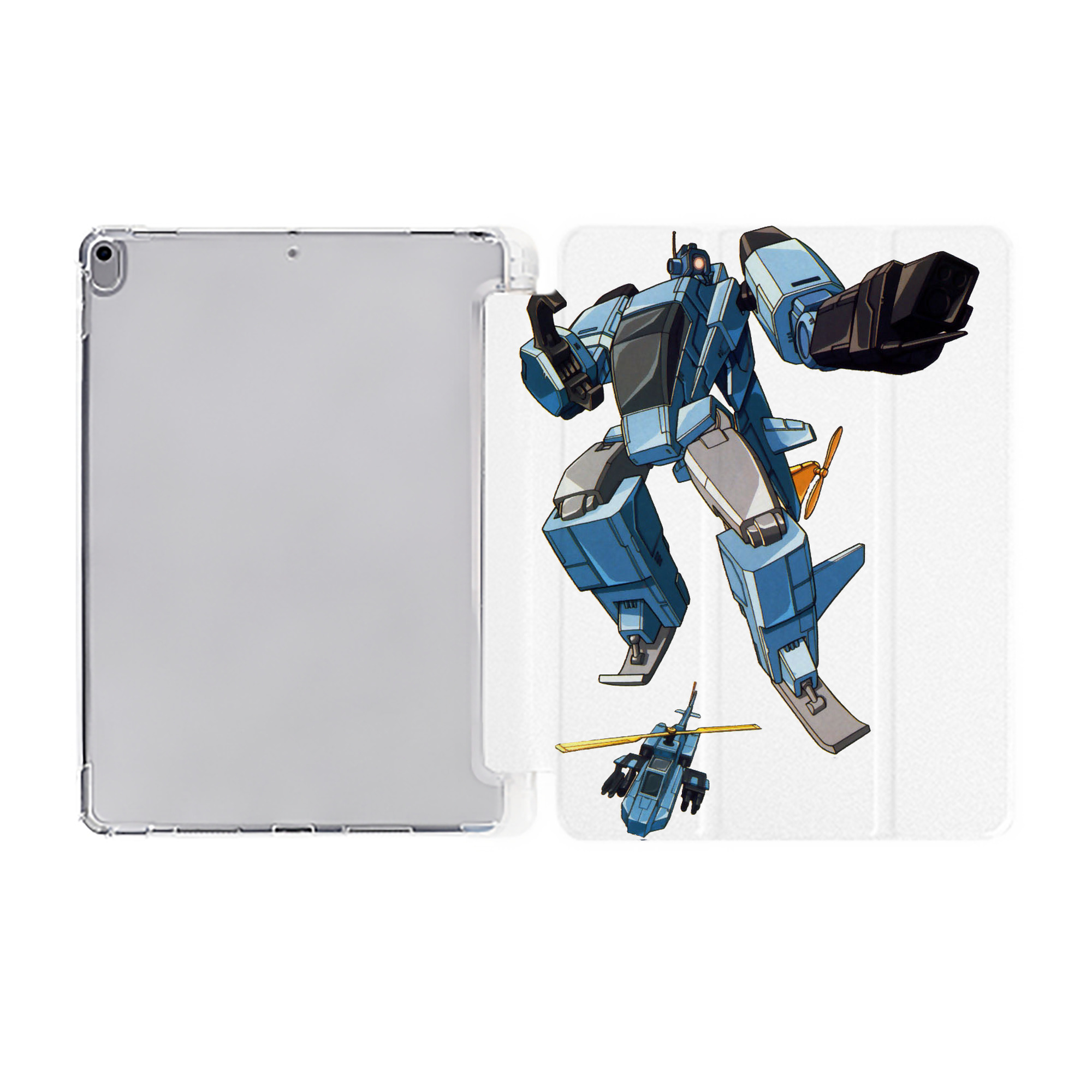 （画像用）  IPad ケース ペン収納付き 三つ折りスタンド PUレザー×シリコン 対応機種9.5/10.5/10.9インチ